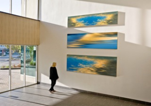 Ontario: Entrance Lobby with 3 Larry Vogel photographs from Waterworks