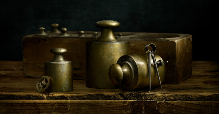 Italian Brass Weights