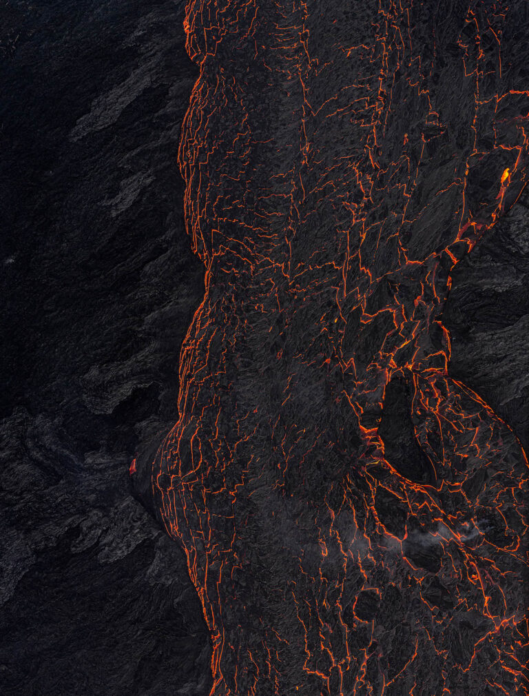 Lava River 7, Eruption