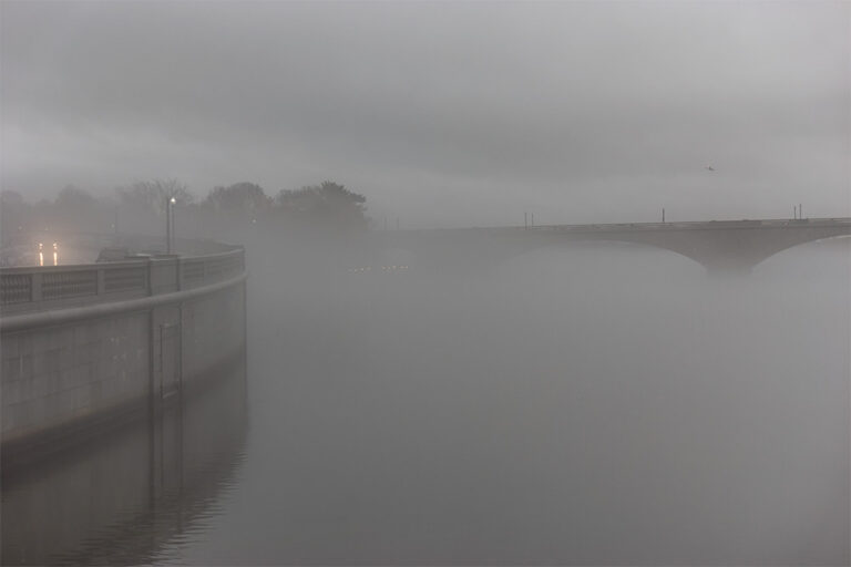 Memorial Bridge and Fog