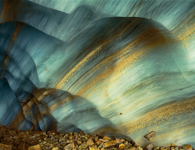 Striated Wall, Ice Cave, Jasper Nat’l Park