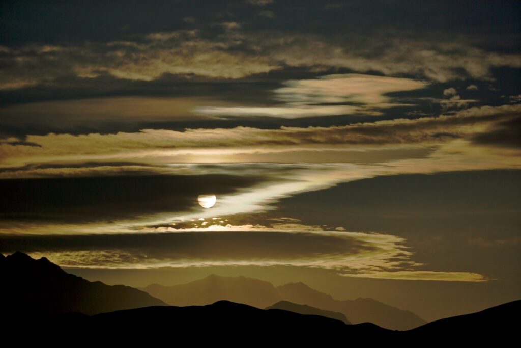 Sunrise Clouds, Amargosa Range, Death Valley National Park