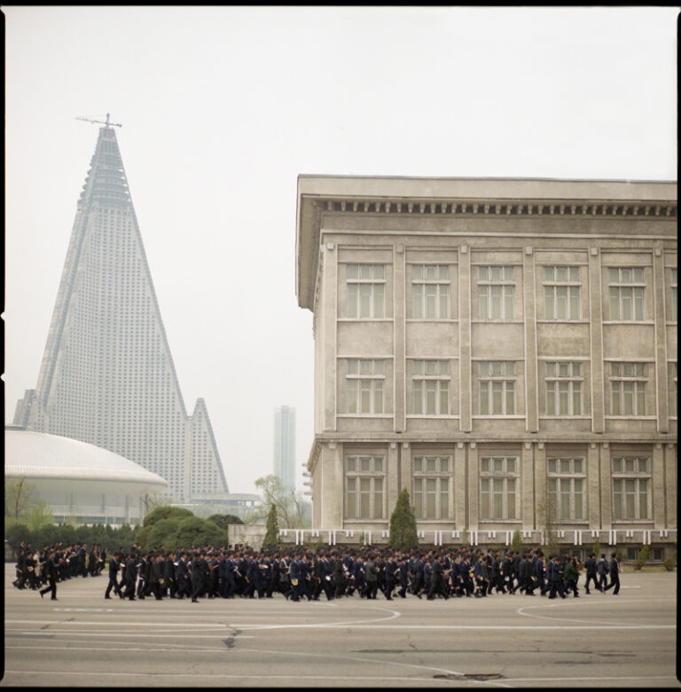 Unfinished Ryugyong Hotel, Pyongyang, N. Korea