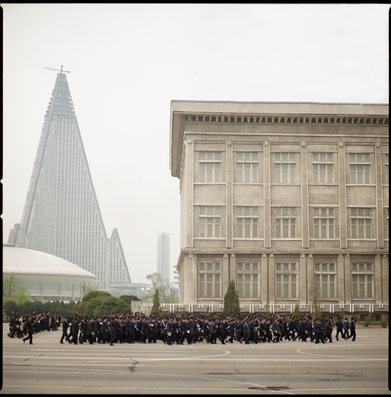 Unfinished Ryugyong Hotel, Pyongyang, N. Korea