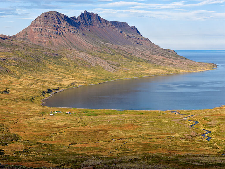 Farmstead, Brimnes, Iceland