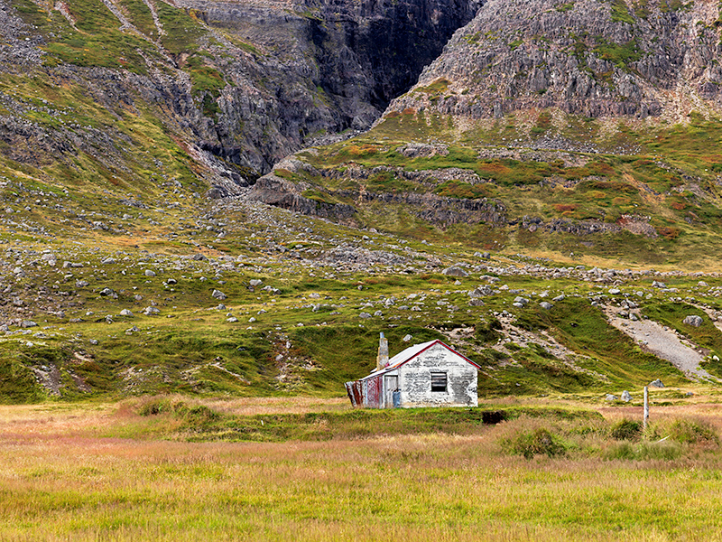 Abandoned House, Bjarnafjord, Iceland