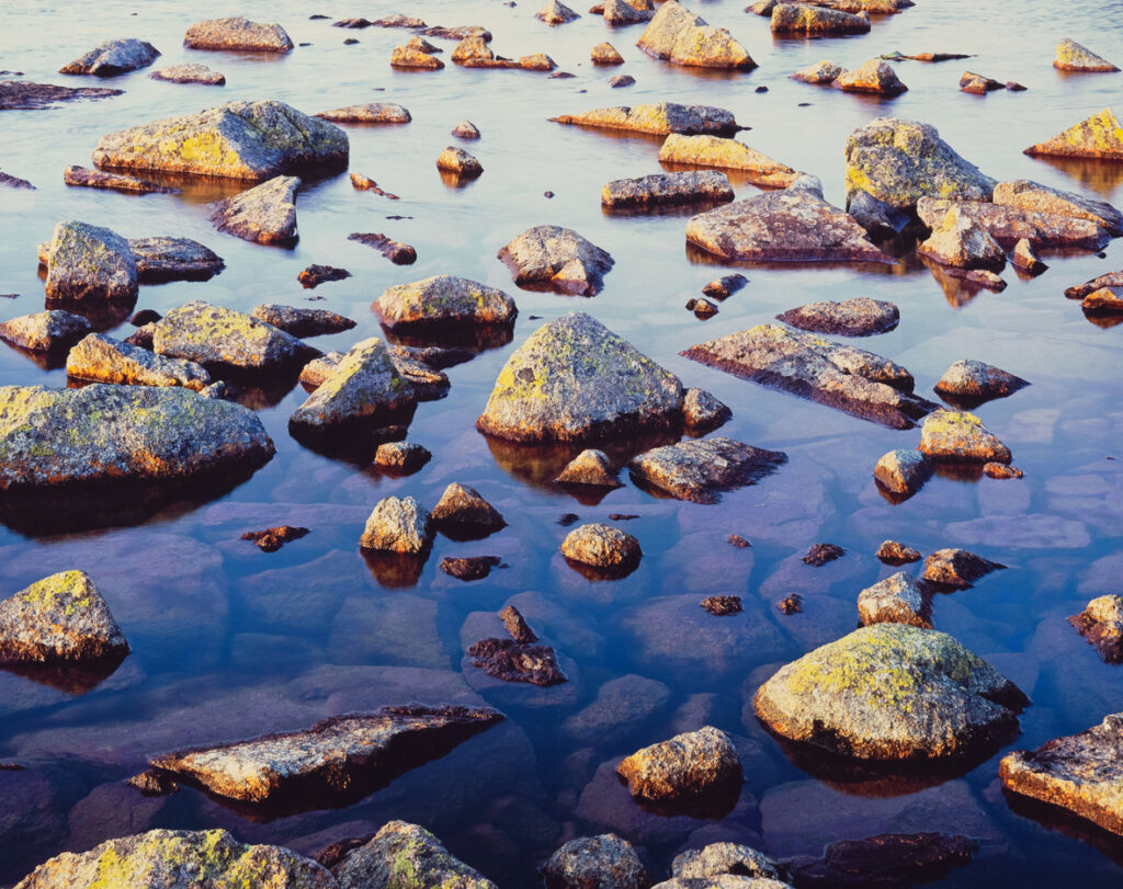 Serene Lake Stones