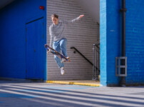 Josie on Skateboard