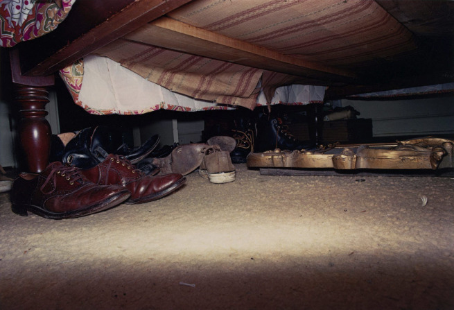 Untitled, Shoes Under Bed: William Eggleston
