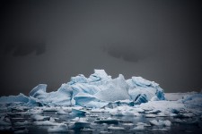 Bergy Bits Jammed Up in Errera Channel, Antarctic Peninsula
