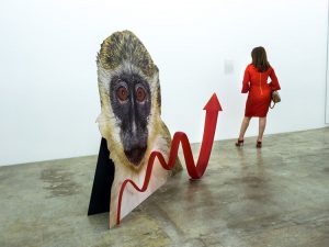 People Looking at Art: Arrow and Zipper