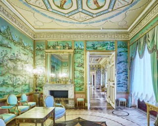 Blue Drawing Room, Catherine Palace, Pushkin, Russia
