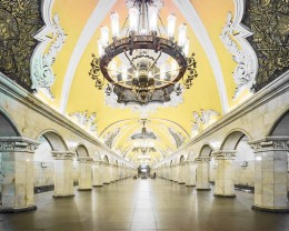 Komsomolskaya Metro Station, Russia