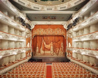 Mikhailovsky Theatre Curtain, St. Petersburg, Russia