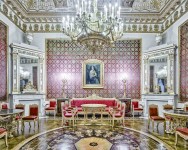 Red Room, Yusopf Palace, St, Petersburg, Russia