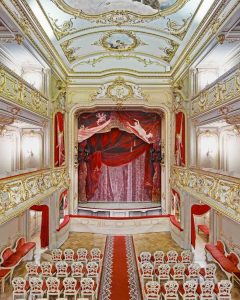 Yusopf Theatre, Curtain, St. Petersburg, Russia