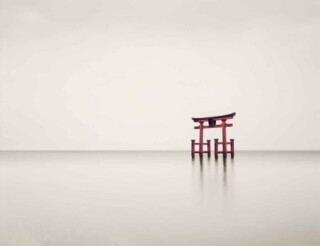 Torii, Lake Biwa, Japan