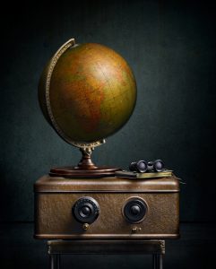 Globe with Radio