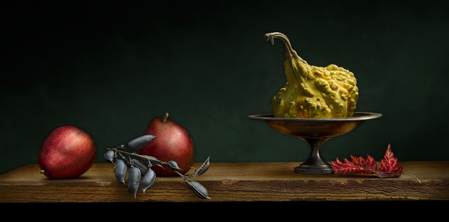 Still Life with Gourd