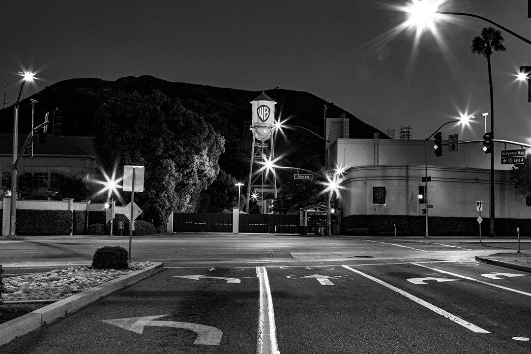 Hollywood Way and Olive Avenue