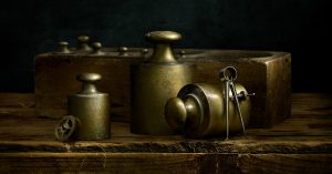 Italian Brass Weights