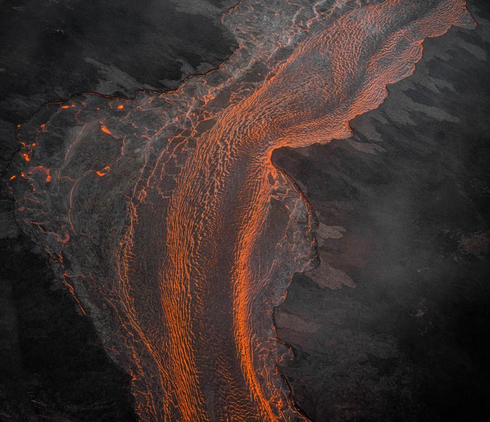 Lava River 6, Eruption