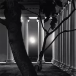 Courtyard Study 1, Legion of Honor, San Francisco