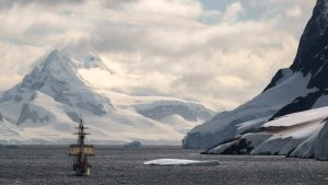 Bark Europa in the Lemaire Channel