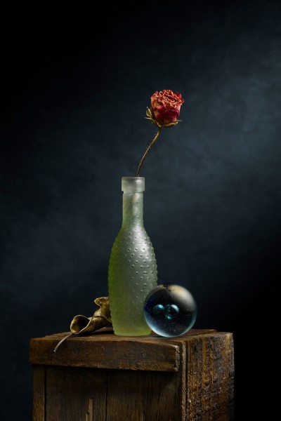 Still Life with Bubble Vase