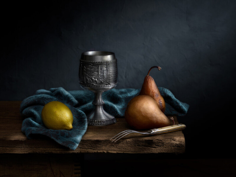 Still Life with Chalice and Pears