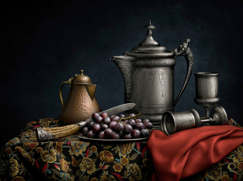 Still Life with Silver Pitcher