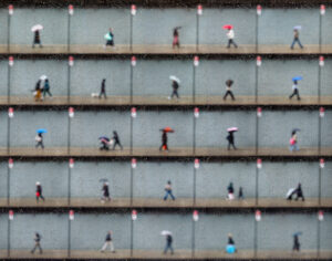 Time Lapse: Horatio Street in the Rain, NYC