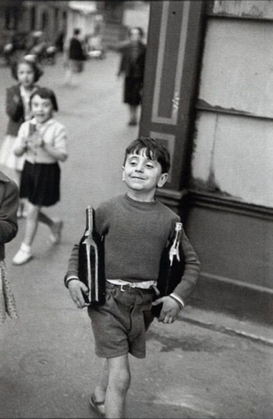 Rue Mouffetard, Paris: Henri Cartier Bresson: (Sold)